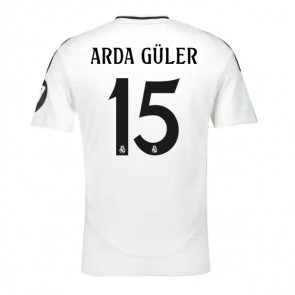 Real Madrid Arda Guler #15 Hemmatröja 2024-25 Kortärmad